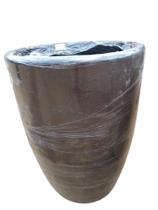 Vaso de cimento tamanho G - Preto - Varanda Flores & Jardins