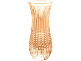 Vaso De Cristal Queen Âmbar 14 cm - Wolff Vaso De Cristal Queen Âmbar 14 cm - Wolff