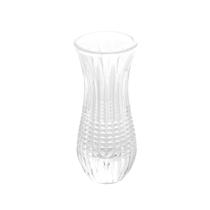 Vaso De Cristal Queen Decorativo 6x15cm Para Flores