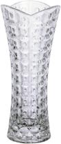 Vaso de Cristal Transparente Floreiro 18 x 8 cm