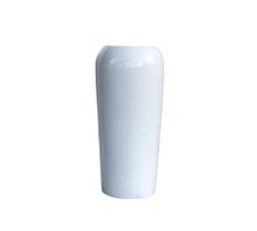 Vaso de Fibra de Vidro 63X28 cm Estilo Vietnamita Branco Vaso de Fibra de Vidro 63X28 cm Estilo Vietnamita Branco