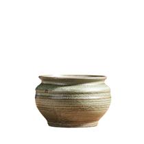 Vaso de flores Ceramic Creativ Rustic K-Glaze com acabamento 12x12x8,5cm Vaso de flores Ceramic Creativ Rustic K-Glaze com acabamento 12x12x8,5cm