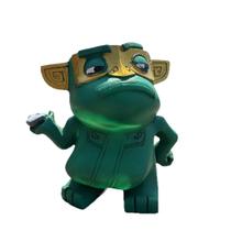 Vaso de flores Creative Resin Cartoon Style Green Beast 300g Vaso de flores Creative Resin Cartoon Style Green Beast 300g