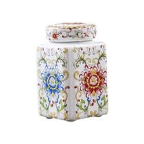 Vaso De Flores De Cerâmica De Porcelana Chinesa Jarro De Templo Para Decoração De Casa Sala De Estar