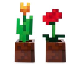 Vaso de flores de tulipa laranja e papoula Mood Lights Minecraft Vaso de flores de tulipa laranja e papoula Mood Lights Minecraft
