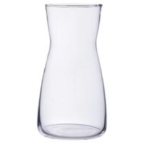 Vaso de flores de vidro Nisoger 20 cm transparente para mesa central Vaso de flores de vidro Nisoger 20 cm transparente para mesa central
