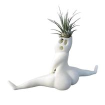 Vaso de flores em forma de fantasma de resina Creative Horror Spirit 100g Vaso de flores em forma de fantasma de resina Creative Horror Spirit 100g