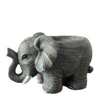 Vaso de flores em resina Elephant Creative Animal Plant Pote 300g