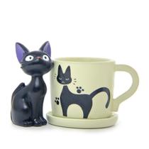Vaso de flores Kiki's Delivery Service Mini Cup Black Cat Resin Vaso de flores Kiki's Delivery Service Mini Cup Black Cat Resin