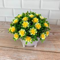 Vaso de Flores Plantas Artificiais Decorativas - Arranjo - Melhores Ofertas