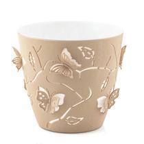 Vaso de Flores Plantas Cachepot 3D Floreira de Mesa Decor 2,5L Plasvale Borboletas