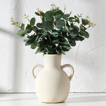 Vaso de flores SIDUCAL Cerâmica Rústica Farmhouse Terracotta 18,5 cm Vaso de flores SIDUCAL Cerâmica Rústica Farmhouse Terracotta 18,5 cm