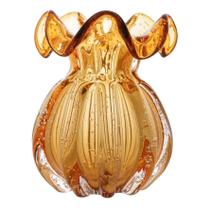 Vaso de Flores Trouxinha Âmbar 16 Cm Formosinha