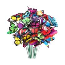 Vaso De Jardim Colorido E Impermeável Em Forma De Borboleta, 5-50 Peças, Decoração Externa Para Vaso De Jardim Colorido E Impermeável Em Forma De Borboleta, 5-50 Peças, Decoração Externa Para