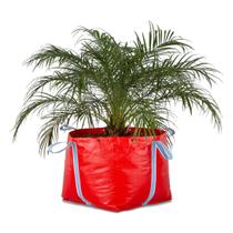 Vaso de Lona ML Vermelho 48L com Alças
