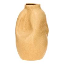 Vaso De Mesa Decorativo Irregular Enfeite Para Sala Em Cerâmica