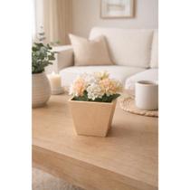 Vaso De Mesa Para Flores Artificiais Decorativas Estilo Moderno Para Sala e Decoração Interna -P