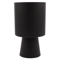 Vaso de metal preto com pedestal g - BTC