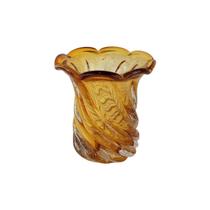 Vaso de Murano Âmbar Laradore - Decorativo Para Flores 14cm