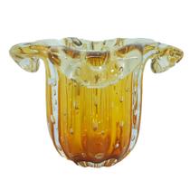 Vaso de Murano P Salvador Âmbar