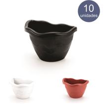 Vaso De Parede G Kit Com 10 - Jardim Vertical Orquidea Vaso Meia Lua Horta Suculenta