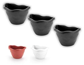 Vaso De Parede G Kit Com 3 - Jardim Vertical Orquidea Vaso Meia Lua Horta Suculenta Vaso De Parede G Kit Com 3 - Jardim Vertical Orquidea Vaso Meia Lua Horta Suculenta