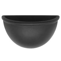 Vaso de Parede Liso (34x20cm) Preto VASART