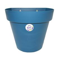 Vaso de Parede Okla Bari Azul Cobalto para Jardim - 3L