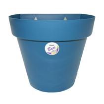 Vaso de Parede Okla Bari Azul Cobalto para Jardim - 5L