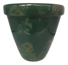 Vaso De Parede Verde Suspenso Para Orquideas 18X19Cm - Meu Vaso De Barro