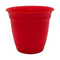 Vaso de Planta Eclipse 20 cm Vermelho para Exterior e Interior The HC Companies