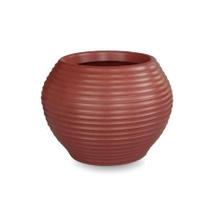 Vaso De Planta Esfera Decorativo Polietileno 25X30 Cerâmica