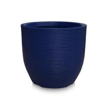 Vaso De Planta Frutifera Redondo De Polietileno 60X56 Azul - Foster Plast