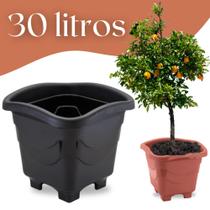 Vaso de Planta Grande e Extragrande 18 ou 30 Litros- Preto ou Marrom