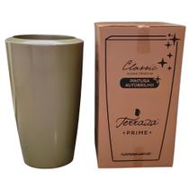 Vaso De Planta Grande Polietileno Brilho 65 Cm De Altura - Nutriplan Vaso De Planta Grande Polietileno Brilho 65 Cm De Altura - Nutriplan
