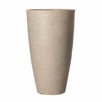 Vaso De Planta Grande Polietileno Com Design Grafiato 59L RM0305M