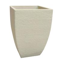 Vaso De Planta Japi Moderno Quadrado Com 45cm Cor Cimento