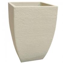 Vaso De Planta Japi Moderno Quadrado Com 54cm Cor Cimento