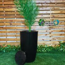 Vaso De Planta Polietileno Coluna Lisa Luxo Médio N3 Vaso De Planta Polietileno Coluna Lisa Luxo Médio N3