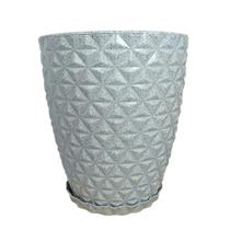 Vaso De Planta Polietileno Jardim Varanda Alt 29cm Redondo Vaso De Planta Polietileno Jardim Varanda Alt 29cm Redondo