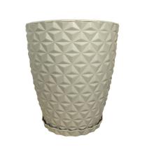 Vaso De Planta Polietileno Jardim Varanda Alt 29cm Redondo Vaso De Planta Polietileno Jardim Varanda Alt 29cm Redondo