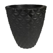 Vaso De Planta Polietileno Jardim Varanda Alt 29cm Redondo