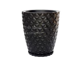 Vaso De Planta Polietileno Jardim Varanda N 1-preto Vaso De Planta Polietileno Jardim Varanda N 1-preto