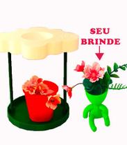 Vaso de Planta suculenta - Design Nuvem - Decoração de mesa - Green