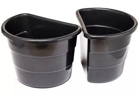 Vaso de Plantas de Plástico Cor Preta unidade Vaso de Plantas de Plástico Cor Preta unidade