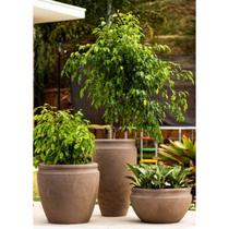 Vaso de Plantas Decorativo Antique 55 Japi Preto/Ardosia Vaso de Plantas Decorativo Antique 55 Japi Preto/Ardosia