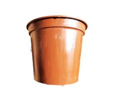 Vaso de plantas n 20 - cor cerâmica - Kit com 5 unidades - ideais para plantas médias ou grandes