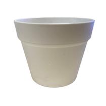 Vaso De Plástico Branco Liso