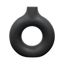 Vaso De Plástico Em Formato De Rosquinha, Vaso De Flor Único, Decoração Para Casa, Sala De Estar,