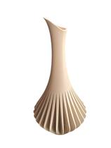 Vaso de Plastico Moderno Decorativo Flores Plantas Cor Areia